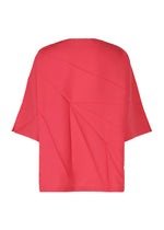 A detail shot of the 132 5. Issey Miyake RADIAL FOLD Top top.
