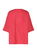 CHEMISE PLIÉE RADIALE Haut noir