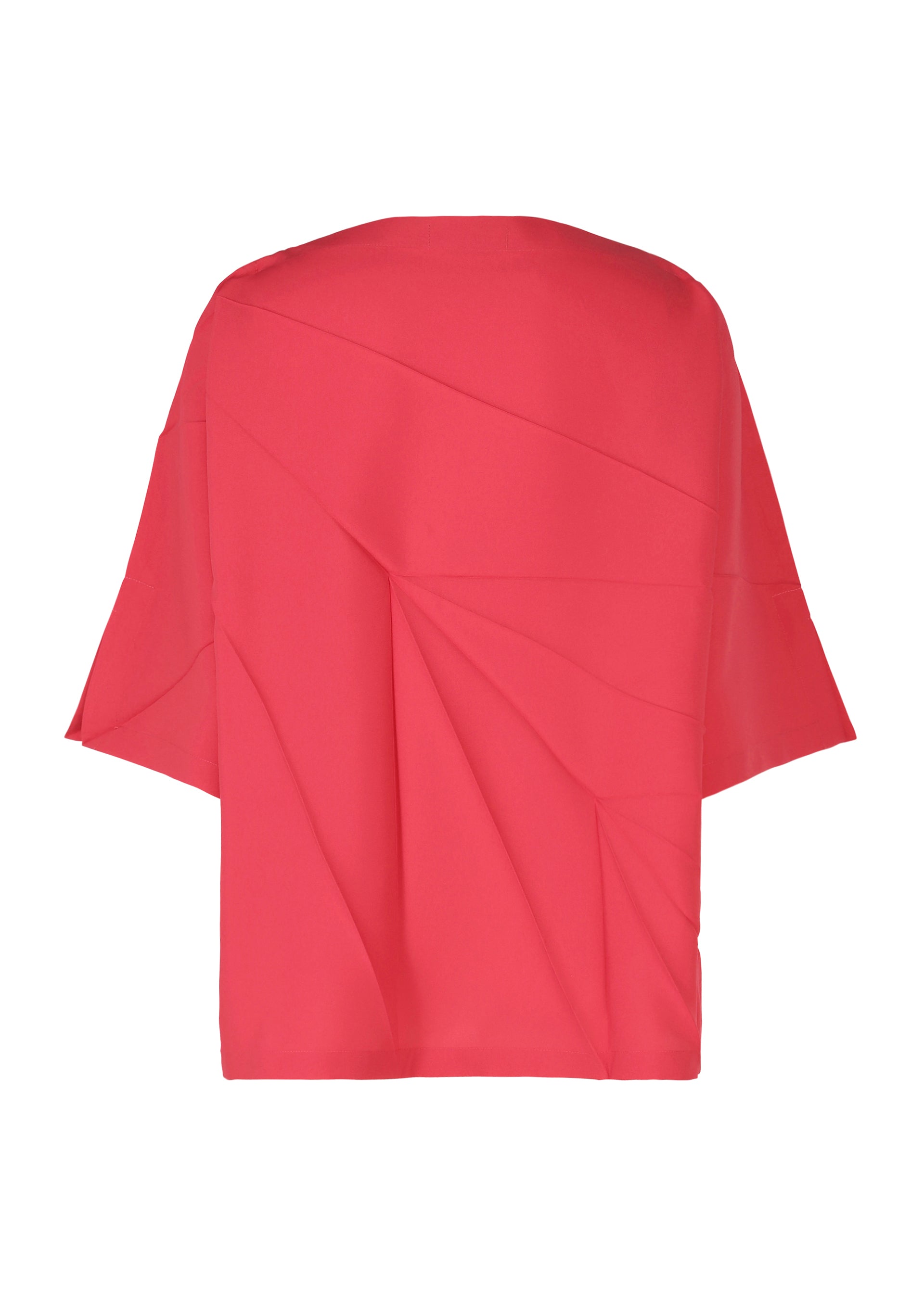 CHEMISE PLIÉE RADIALE Haut noir