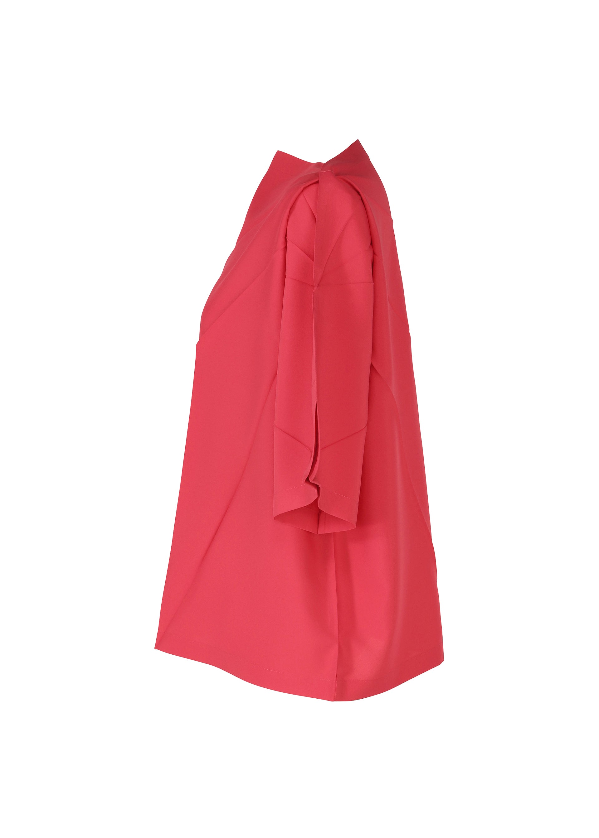 CHEMISE PLIÉE RADIALE Haut noir