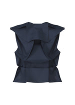 A detail shot of the 132 5. ISSEY MIYAKE NO.6 SOLID shirt.