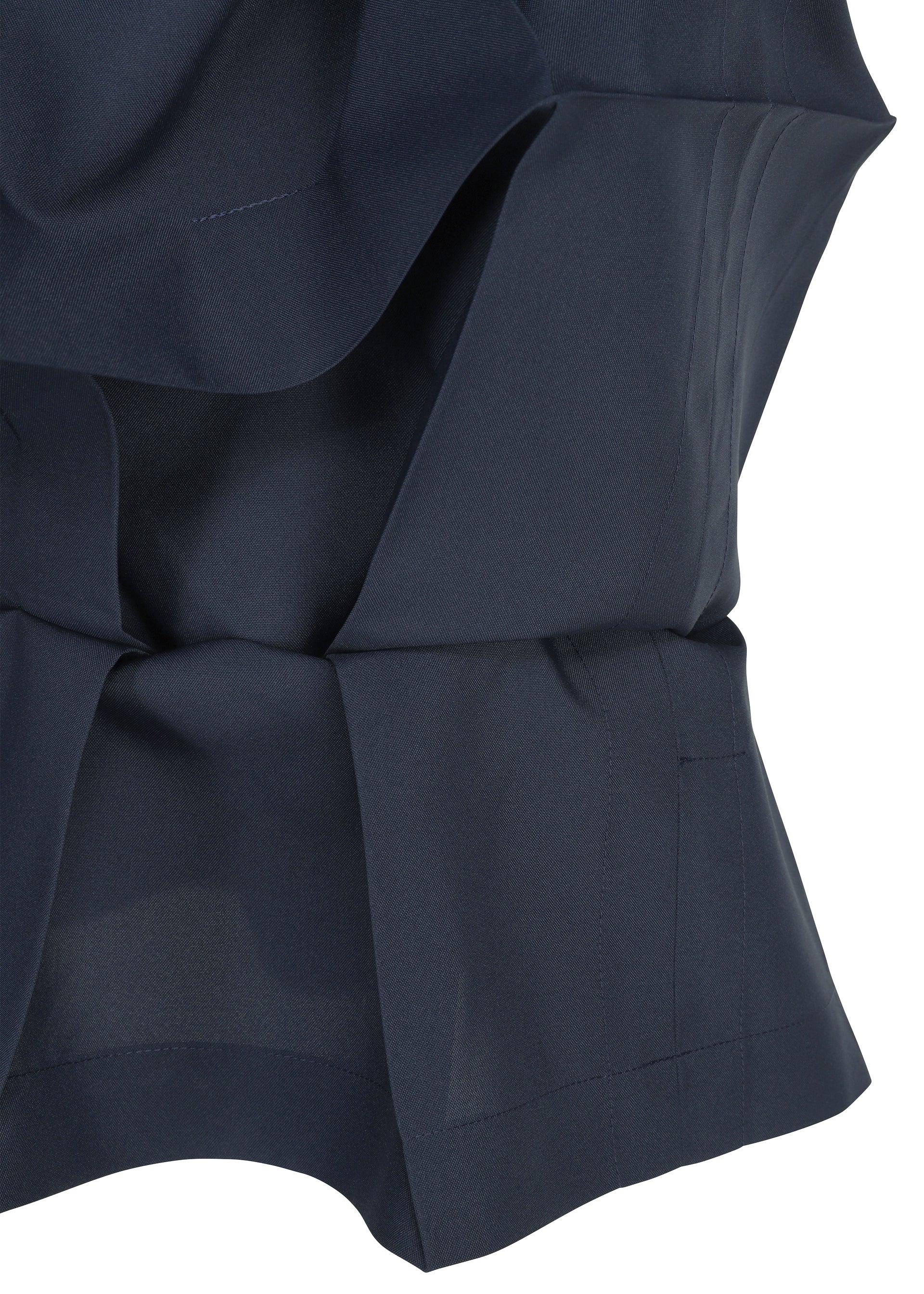 A detail shot of the 132 5. ISSEY MIYAKE NO.6 SOLID shirt.