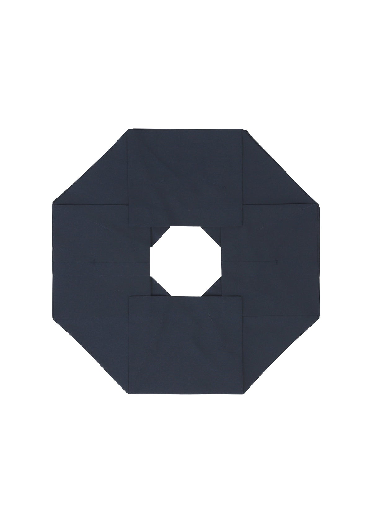 A detail shot of the 132 5. ISSEY MIYAKE NO.6 SOLID shirt.
