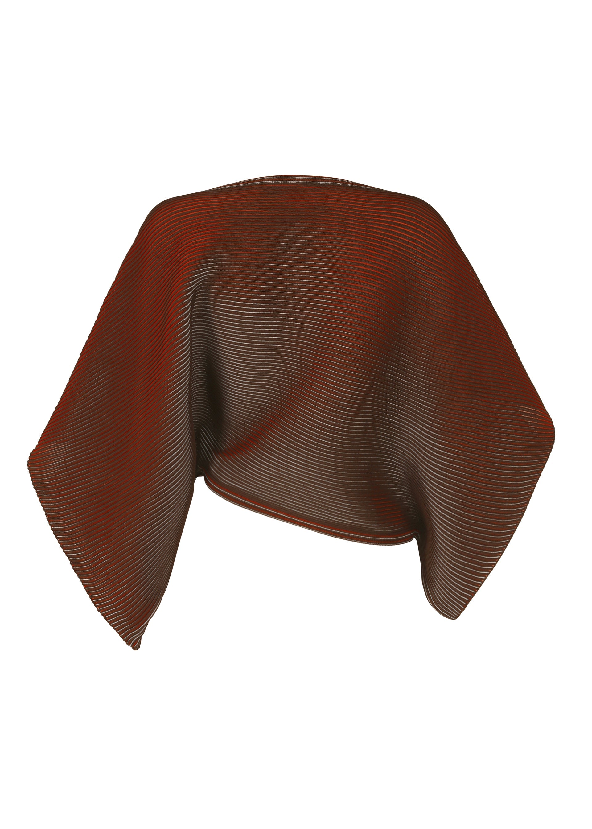 A detail shot of the 132 5. Issey Miyake FACET KNIT prêt à porter.