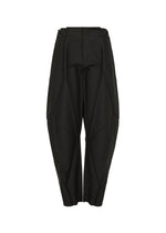 A detail shot of the 132 5. ISSEY MIYAKE F-BT trousers.
