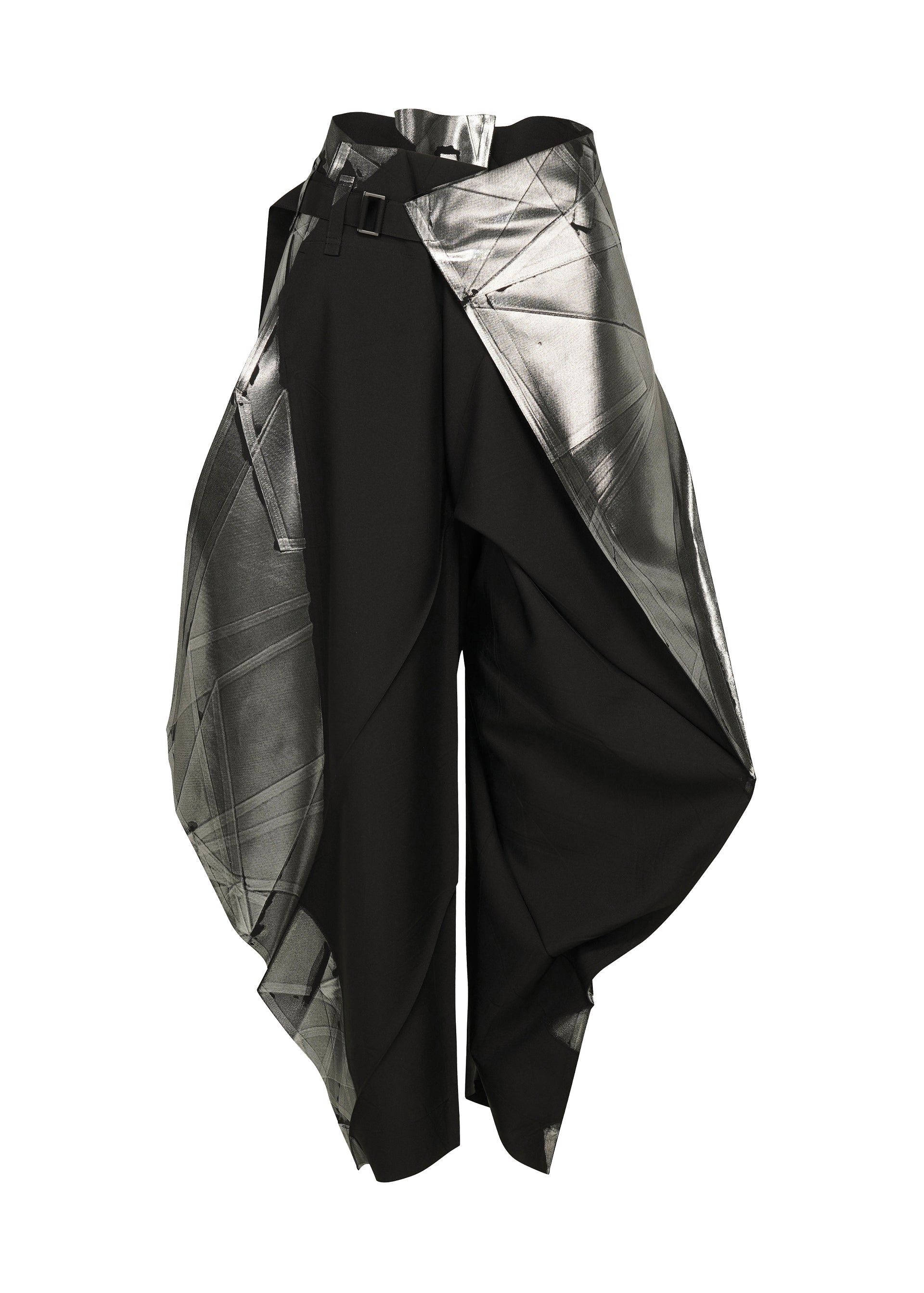 F-BT Trousers Black x Silver – ISSEY MIYAKE EU