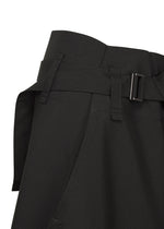 A detail shot of the 132 5. ISSEY MIYAKE F-BT trousers.