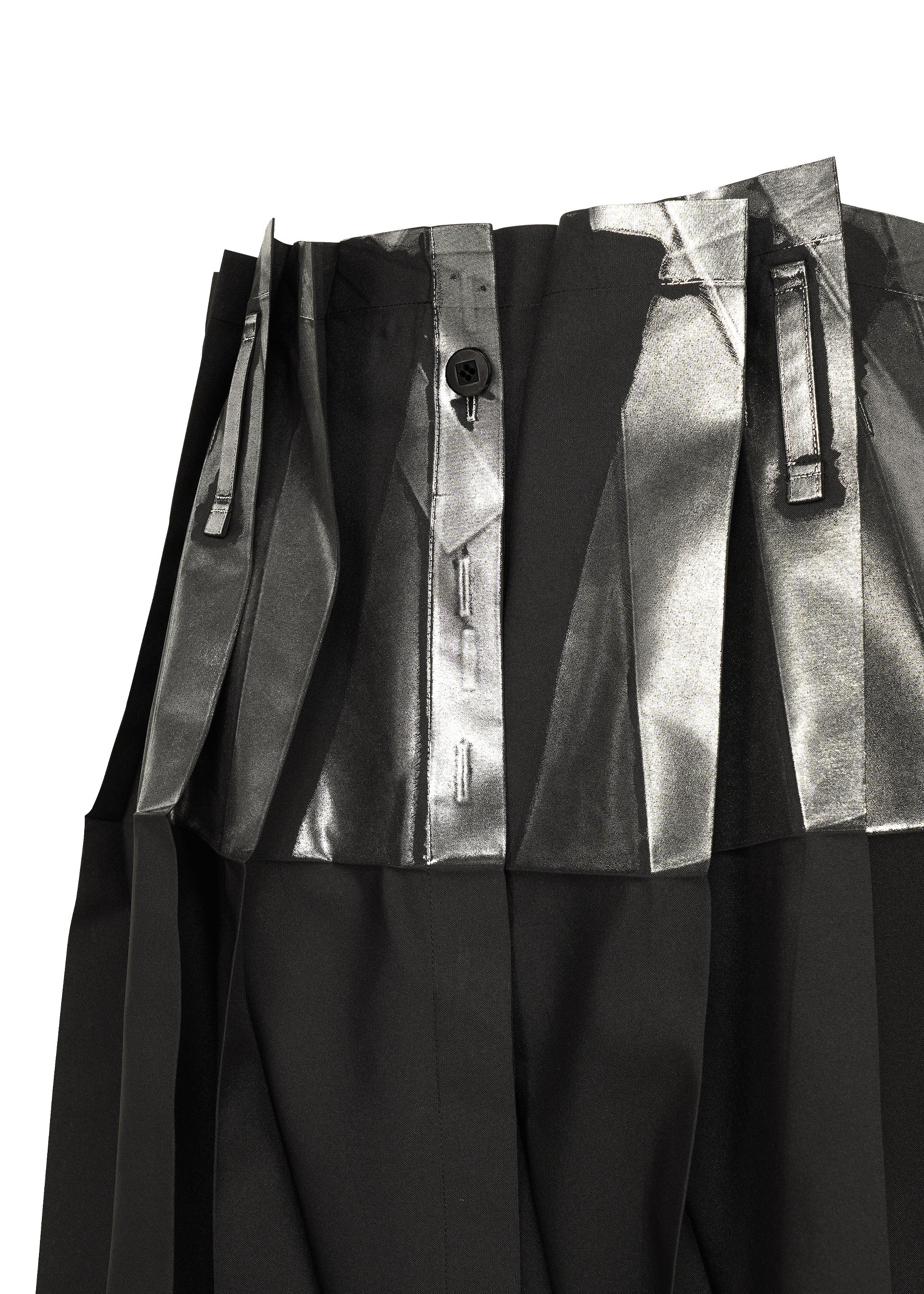 NO.3-1 Trousers Black x Silver – ISSEY MIYAKE EU