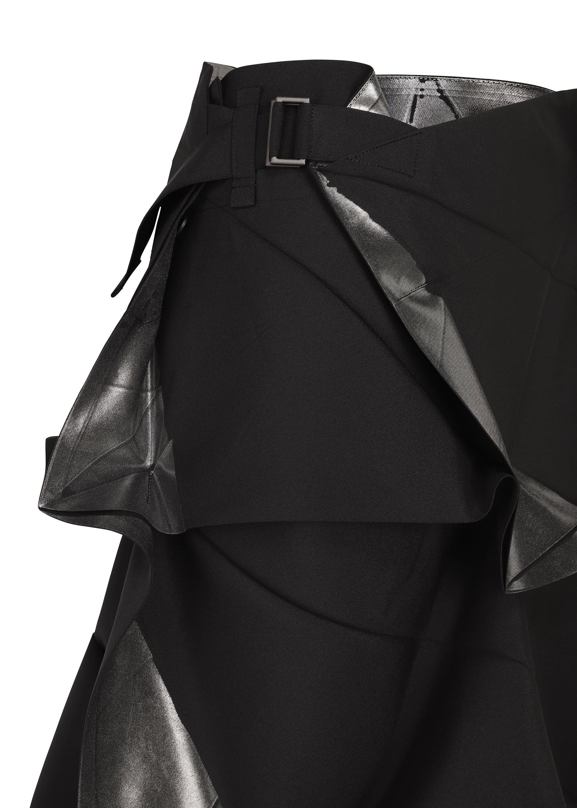 GRID TIE DYE Skirt Black x Silver – ISSEY MIYAKE EU