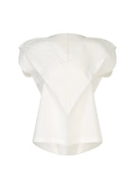 A product shot of the 132 5. ISSEY MIYAKE F-SH-1 shirt in white.