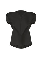 A product shot of the 132 5. ISSEY MIYAKE F-SH-1 shirt in black.