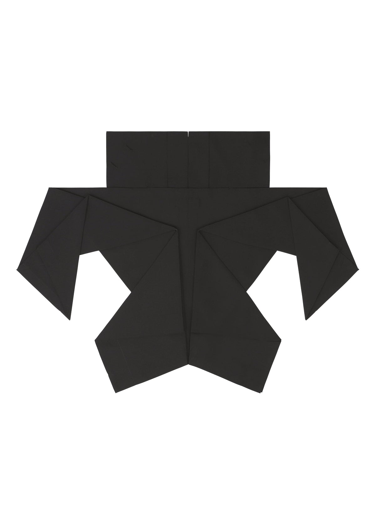 A detail shot of the 132 5. ISSEY MIYAKE F-SH-1 shirt.