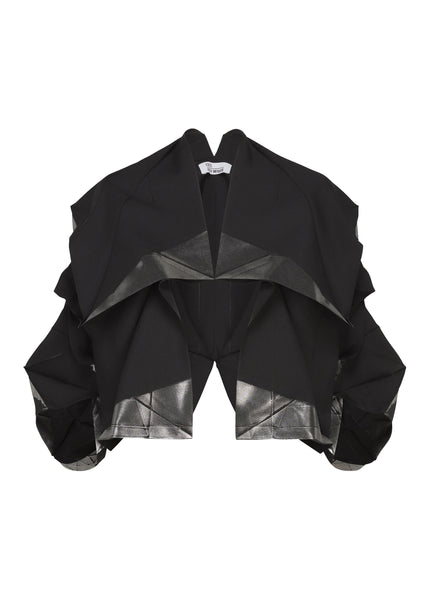 GRID TIE DYE Cardigan Black x Silver – ISSEY MIYAKE EU