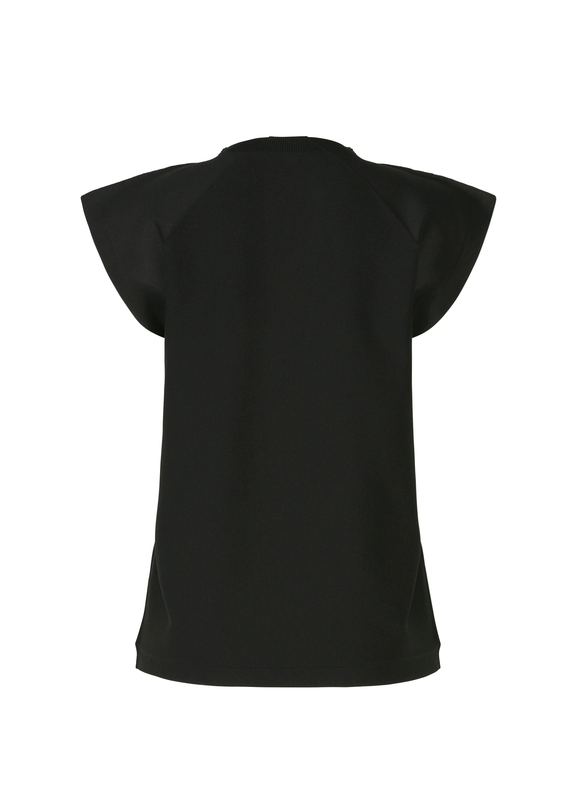 A detail shot of the 132 5. ISSEY MIYAKE F-KN blouse.