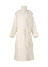 WASHI STRETCH U Coat Frost White