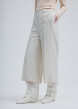 TWO AS ONE COLOR Trousers Frost White