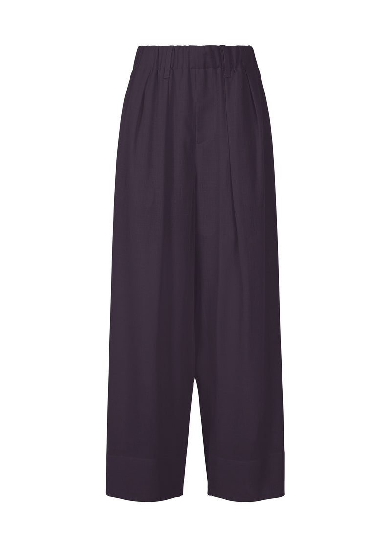 ENCLOTHE LAYERED Trousers Dusk Burgundy