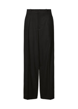 WOOL GABARDINE Trousers Black