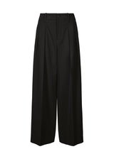 WOOL GABARDINE Trousers Black