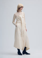 ENCLOTHE WASHI AND WOOL Trousers Moon White