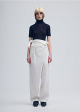 ENCLOTHE PANTS Trousers Frost White