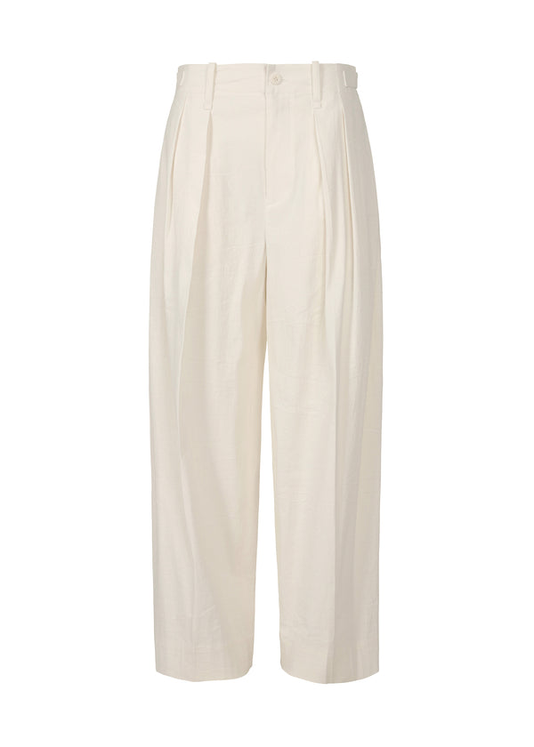 WASHI STRETCH U Trousers Frost White