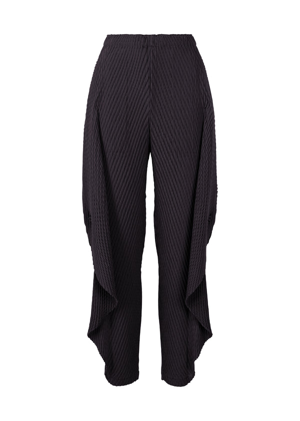 ORBICULAR PLEATS Trousers Midnight Navy