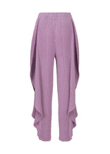 ORBICULAR PLEATS Trousers Bellflower Purple