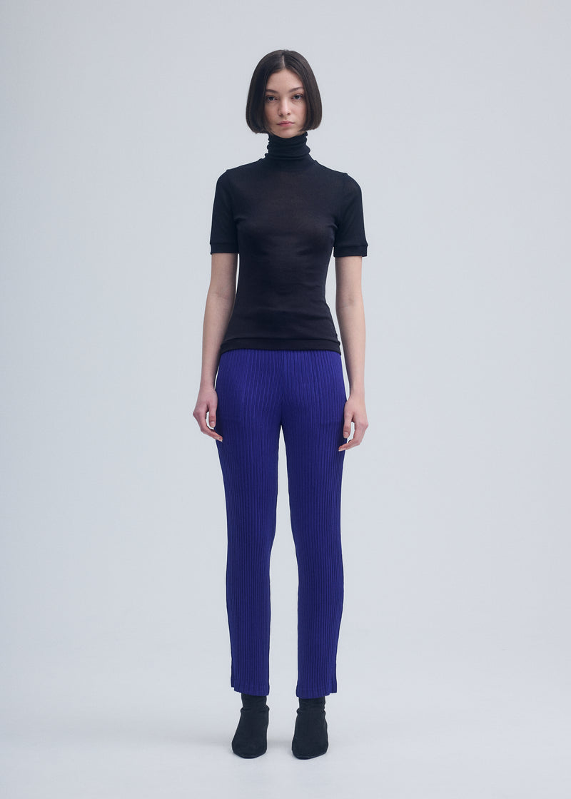 HATCHING BOTTOMS Trousers Asagao Purple