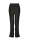 NUANCE PLEATS SOLID Trousers Black