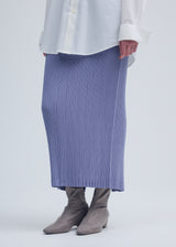 HATCHING BOTTOMS Skirt Dawn Blue