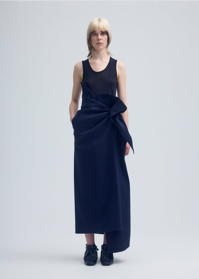 ENCLOTHE Skirt Midnight Navy