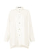 KHADI LAYERED Shirt Frost White