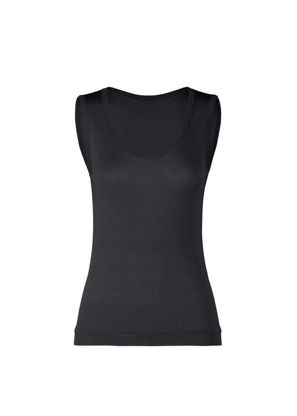 SILK JERSEY Top Black