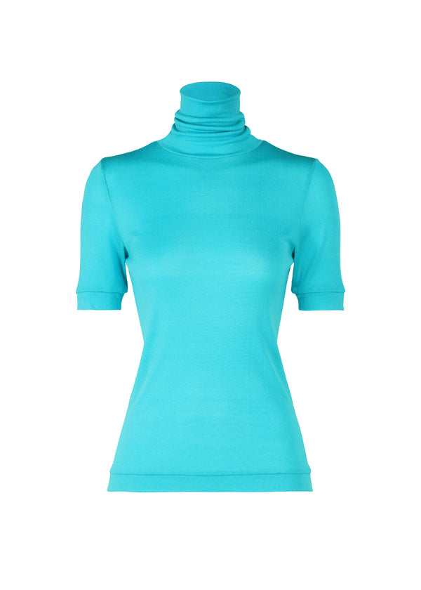 SILK JERSEY Top Sky Blue