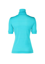 SILK JERSEY Top Sky Blue