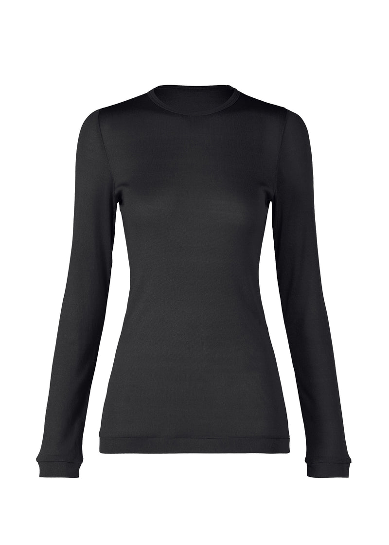 SILK JERSEY Top Black