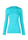 SILK JERSEY Top Sky Blue