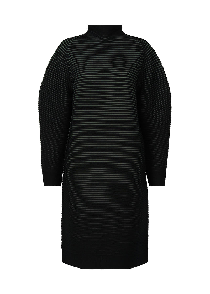 CIRCLE KNIT Dress Black-Hued