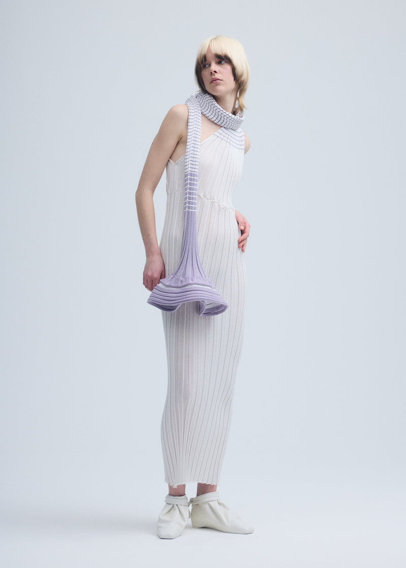 ASAGAO Dress White-Hued