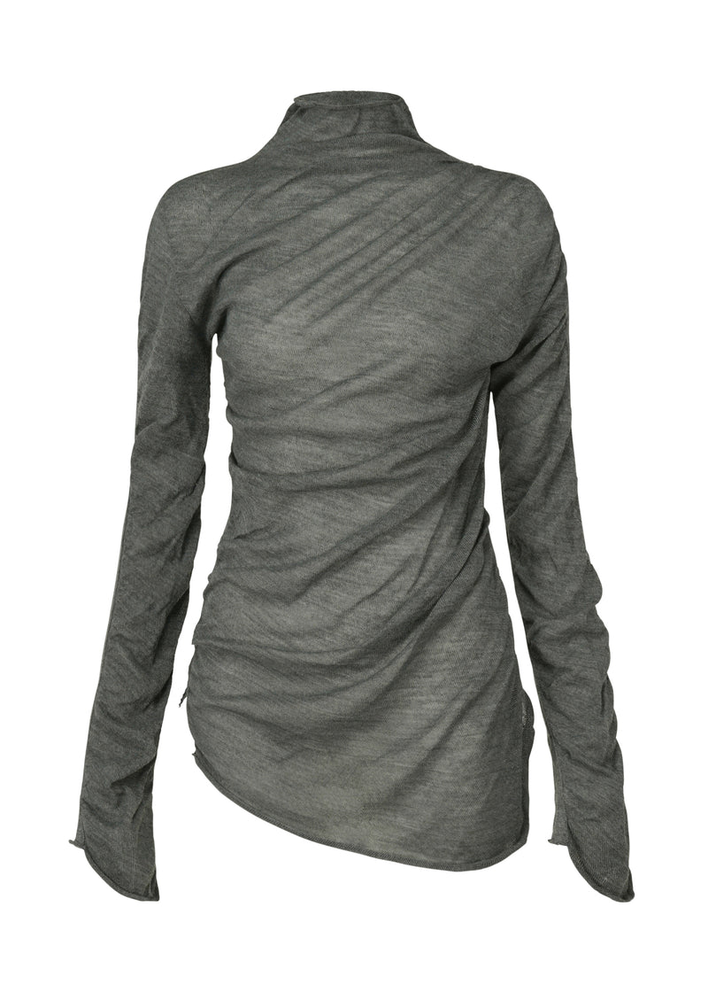 AMBIGUOUS WOOL Top Dew Grey