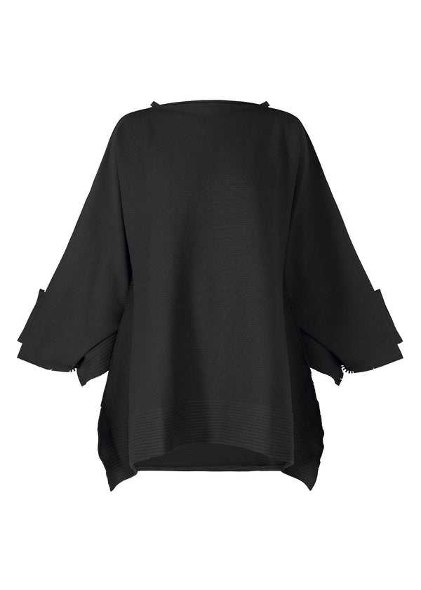 SQUARE RIB AP Tunic Black