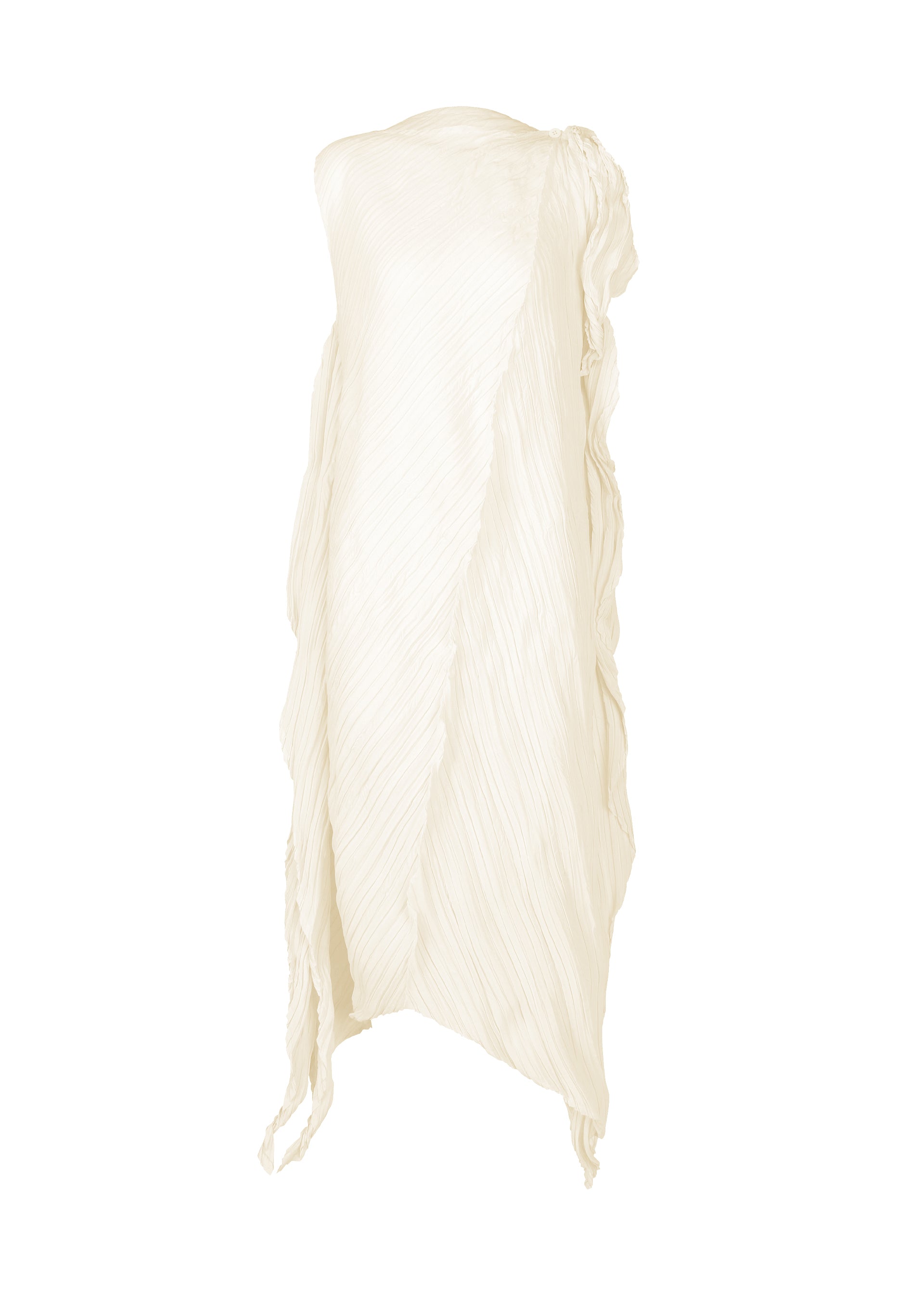WRINKLED AND TWISTED Dress Washi White – ISSEY MIYAKE EU