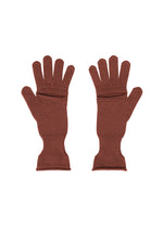 BREEZE KNIT GLOVES Gloves Brown