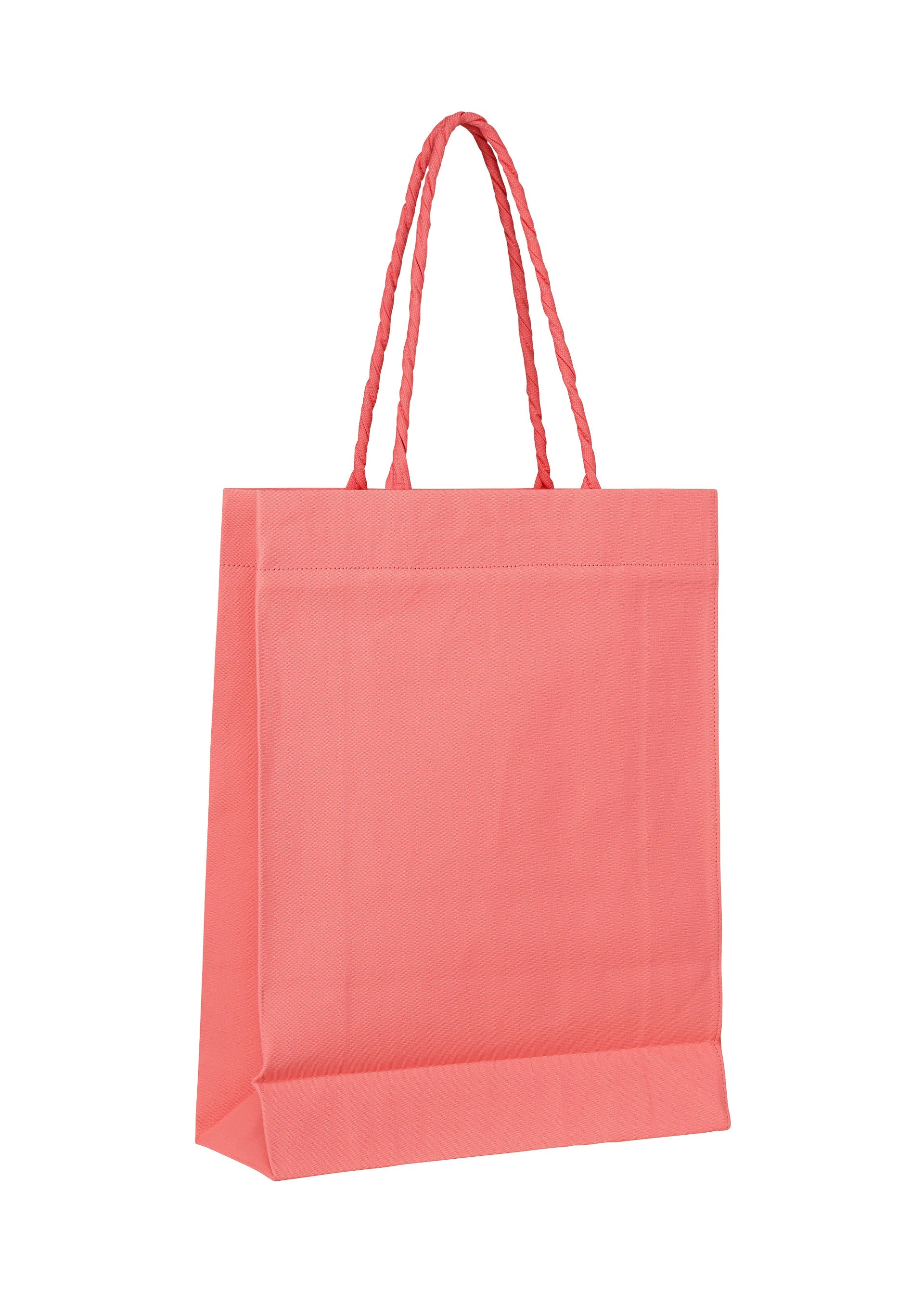 A detail shot of the ISSEY MIYAKE THIS IS A PAPER BAG (POSTER) bag.