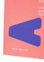 A detail shot of the ISSEY MIYAKE THIS IS A PAPER BAG (POSTER) bag.