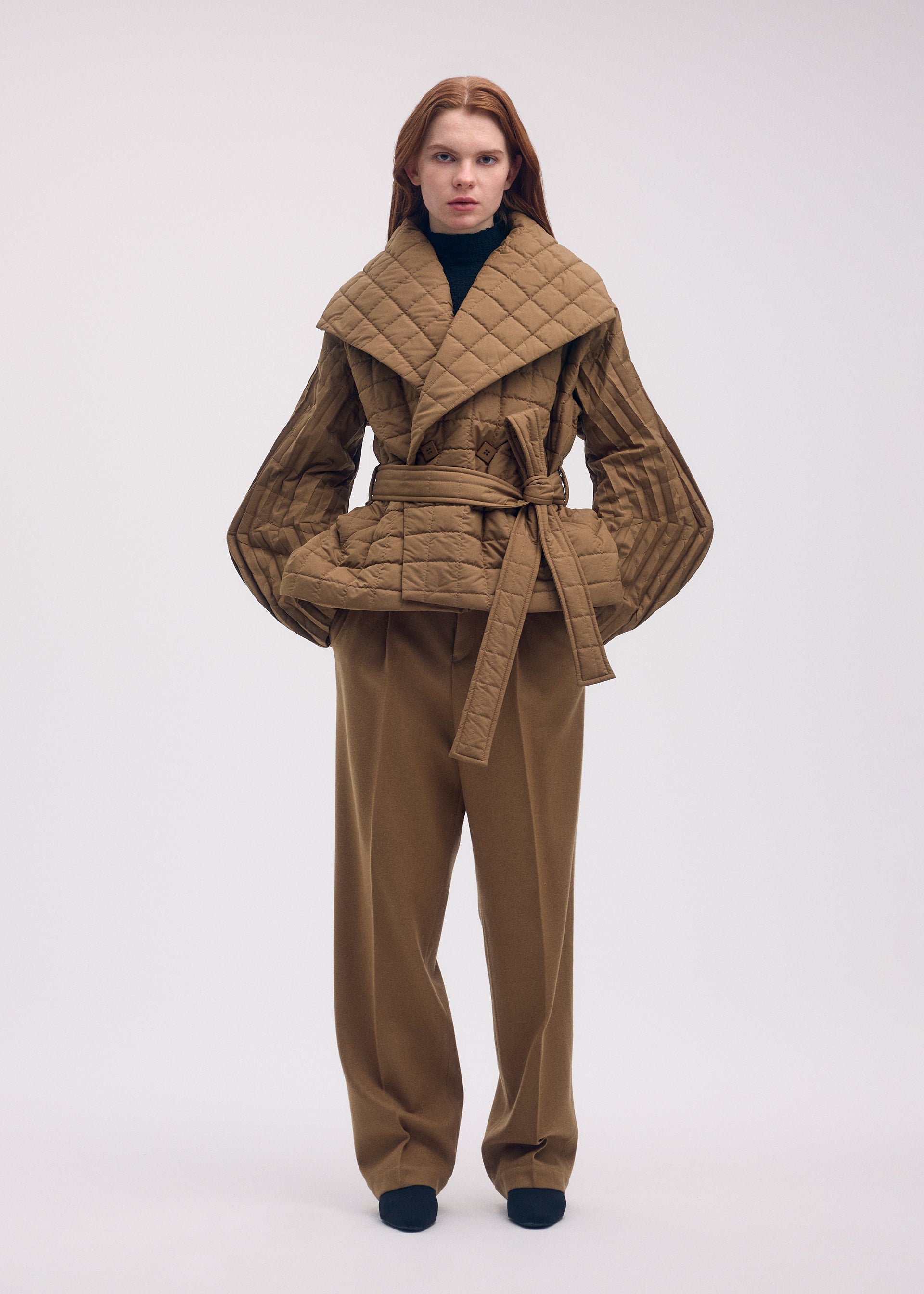 PLEATED GRID Coat Black – ISSEY MIYAKE EU