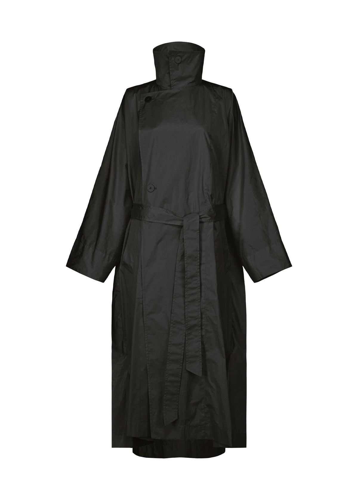 A product shot of the Issey Miyake AERIAL STEEL coat in .