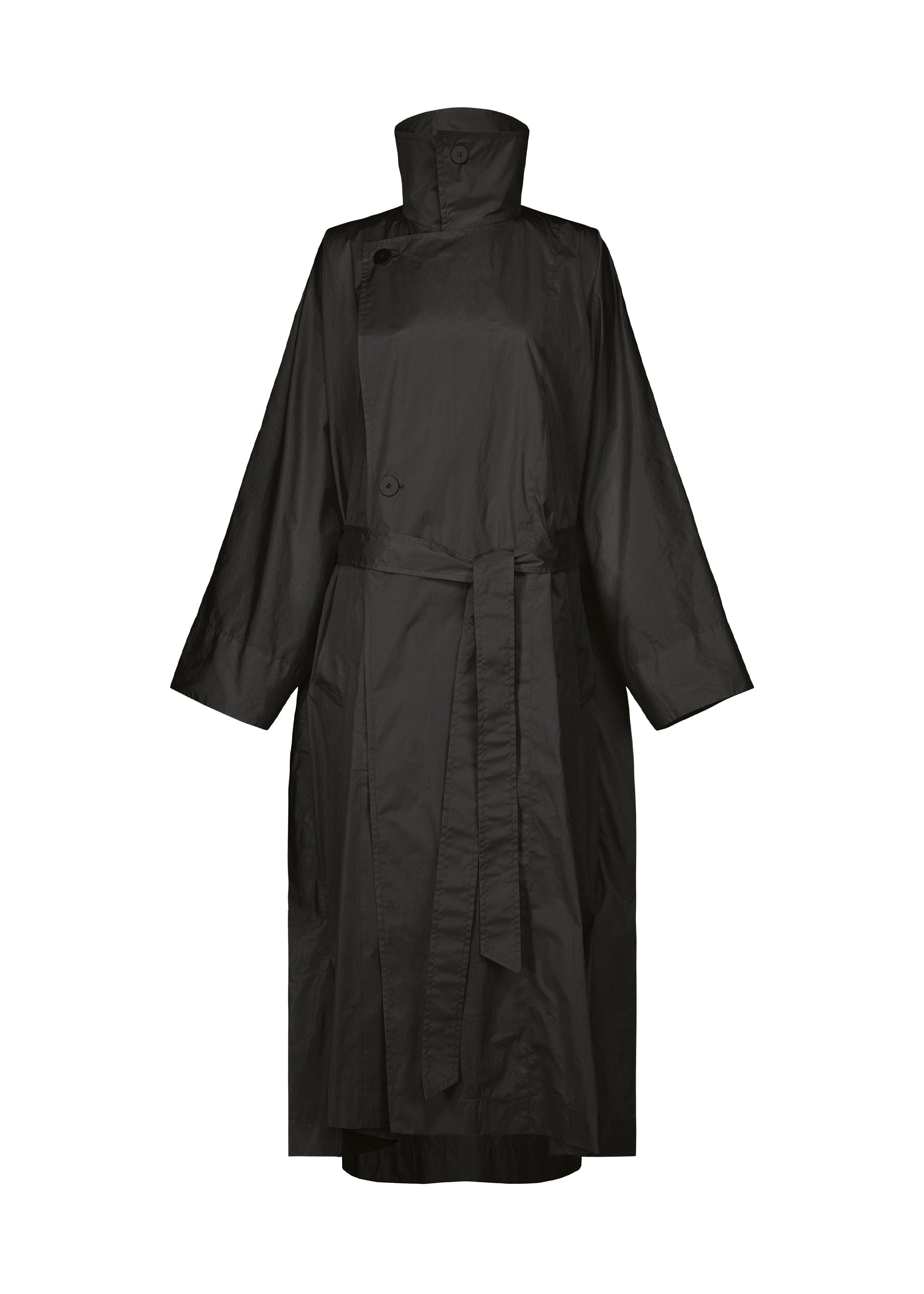 A product shot of the Issey Miyake AERIAL STEEL coat in .