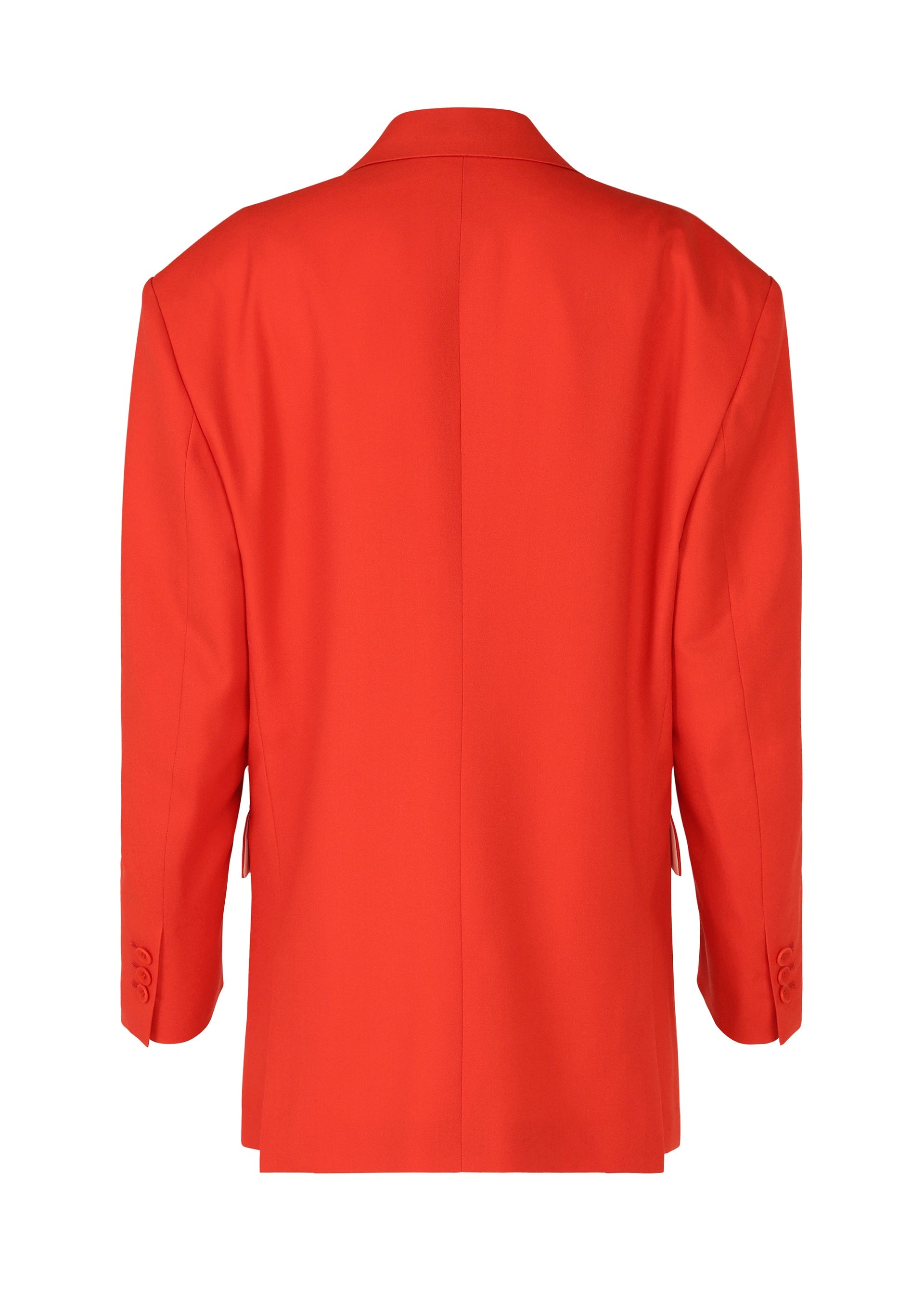 A detail shot of the Issey Miyake UNI FORM WOOL jacket.